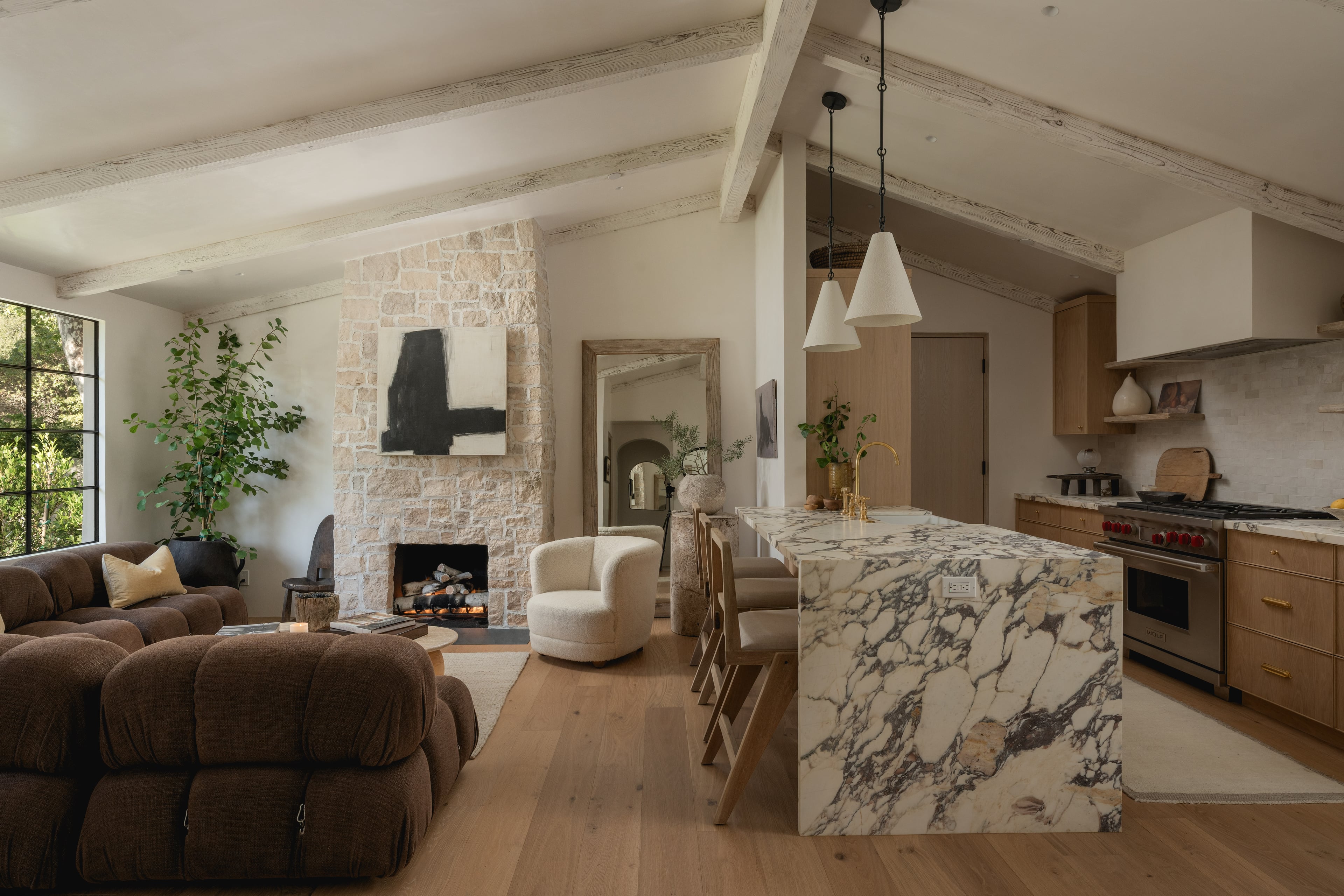 Natural light in a Santa Barbara interior, photographed by ACRE