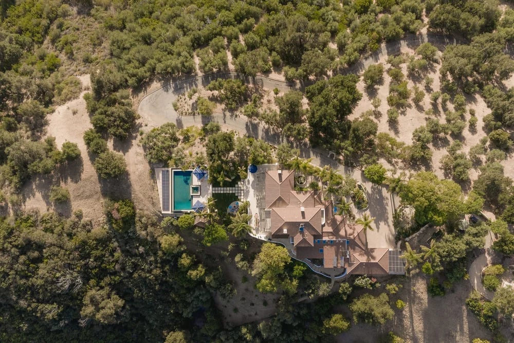 Mission Canyon Road, property photograph 88
